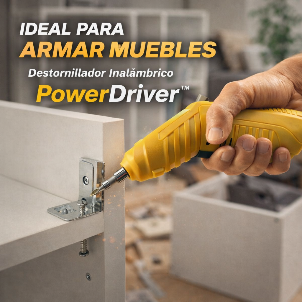 Destornillador inalambrico PowerDriver™